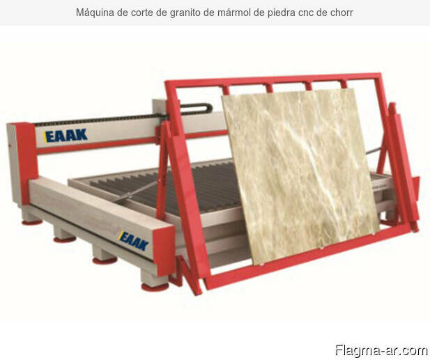 Máquina de corte de granito de mármol de piedra cnc de chorr